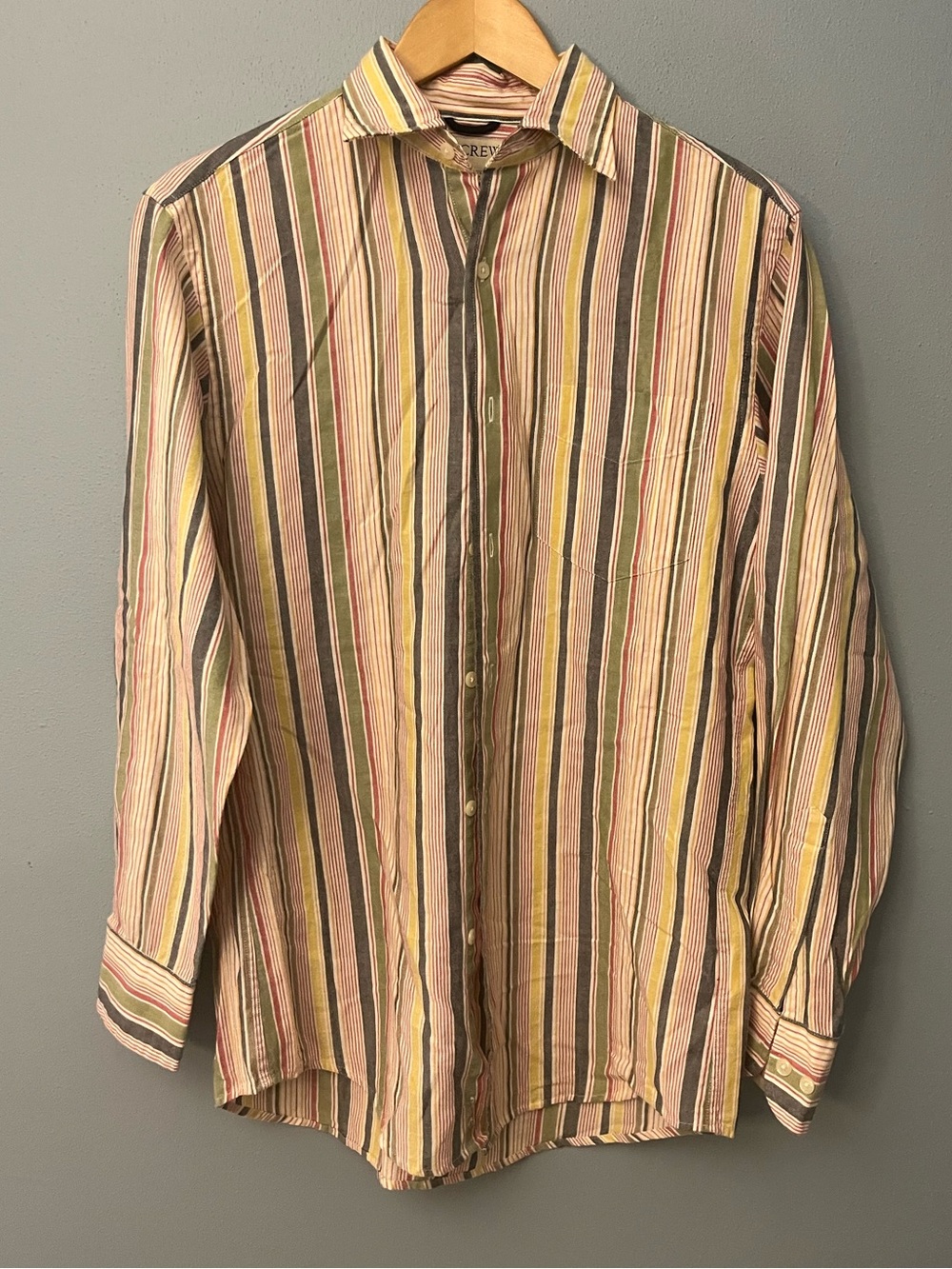 J. Crew Striped Button Down Shirt